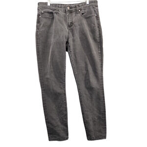 GAP Womens Always Skinny Jeans Black Size 10/30 5 Pocket Belt Loops